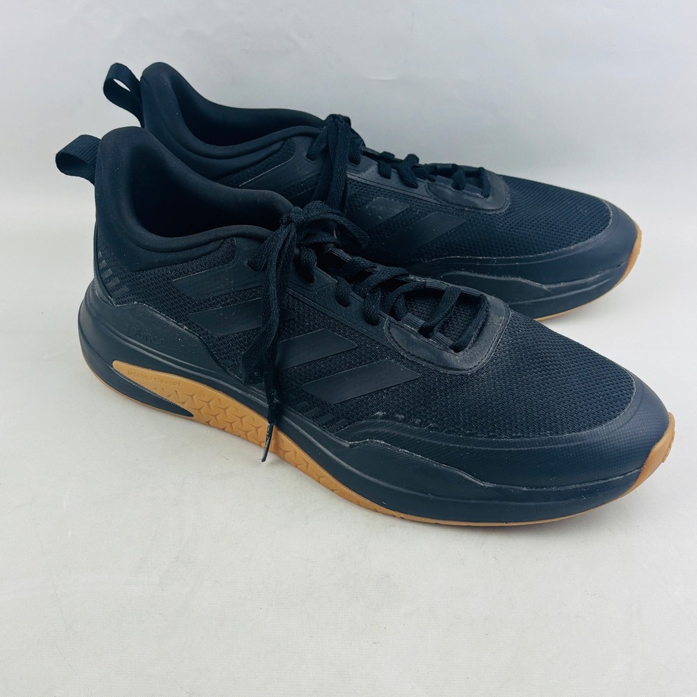 Adidas Trainer V Cross Training‎ Shoes Mens 12 Black Bounce Midsole Sneaker